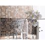 MOSAIKK GOLDSTAR GLASS BRUN 2X2CM 4MM