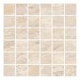 FLIS QUARZO BEIGE DUST MOSAIC 5X5CM 1M²