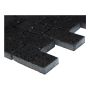 MOSAIKK SPIEGEL QUARTZ ARTIFICIAL BRICK SVART 