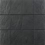 FLIS NORDICA SVART 10X10 CM 1M²