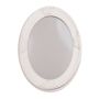 SPEIL LAFINESSE OVAL 60X70CM HVIT