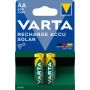 BATTERI VARTA SOLAR AA 800MAH 2-PAKK