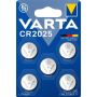 KNAPPCELLEBATTERI VARTA CR2025 3V