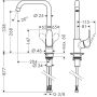 KJØKKENBATTERI HANSGROHE FOCUS M41 1-GREPS 260 1JET