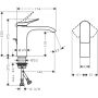 SERVANTBATTERI HANSGROHE VIVENIS KROM