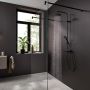 TAKDUSJSETT HANSGROHE VERNIS BLEND CC150 MATT SVART 