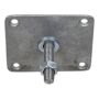 FESTEPLATE JABO BOLT OG MUTTER 11X14X4MM