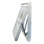 VINDU TOPPSVING ALUMINIUM 9X12 3-GLASS HVITMALT