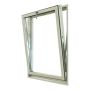 VINDU TOPPSVING 3-GLASS 10X12 HVITMALT