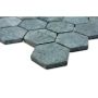 MOSAIKK HEXAGON MARBLE GREEN MOS HXN407