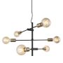 TAKLAMPE NORDLUX JOSEFINE SVART/MESSING