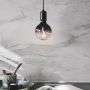 SOFT LIGHT HALO DESIGN  3 STEP SMOKE E27 Ø125 4W 3-ST