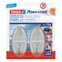 KROKER TESA POWER-STRIPS LARGE OVAL KROM 2 STK