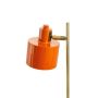 BORDLAMPE DYBERG LARSEN OCEAN ORANSJ/MESSING