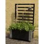 PLANTEKASSE PLUS MED ESPALIER OG HJUL 130CM 