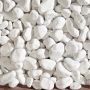 DEKORSTEIN BIANCO CARRARA HVIT 25-40 MM 10 KG 