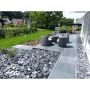 DEKORSTEIN SLATE/ARDESIA NERA SVART 30-80MM 20KG