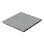 MARKSTEIN FORTEZZA DIORITE MØRKEGRÅ 600X600X20 MM