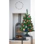 KUNSTIG JULETRE BLACK BOX TREES JOY 90X50CM INKL LED & JULEKULER