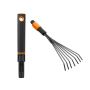 MINIRAKE FISKARS QUIKFIT INKL. SKAFT 24CM