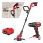 GRESSTRIMMER+DRILL SKIL 0931 20V 1X2.0AH