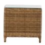 LOUNGEBORD SUNFUN INA KUNSTROTTING MELERT NATUR 50X50X45 CM