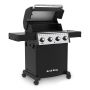 GASSGRILL BROIL KING CROWN 410 + TILBEHØR