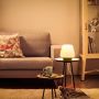 BORDLAMPE PHILIPS HUE WELLNESS WHITE AMBIANCE 15W SVART