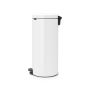 PEDALBØTTE BRABANTIA NEW ICON 30L HVIT