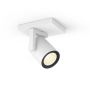 SPOTLAMPE PHILIPS HUE ARGENTA GU10 5,7W HVIT                                