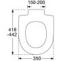 TOALETTSETE  SANISCAN BASIS HVIT 46