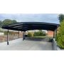 CARPORT ALLVIEW CALUX DOBBEL MED LED 31,9M²