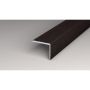 AVSLUTNINGSLIST LOGOCLIC ALUMINIUM  1000X25X20MM SORT EIK