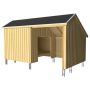 HYTTE PLUS MULTI SHELTER INKL TAKPAPP/STOLPEFOT 248X432CM