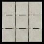 MOSAIKK ART-TEC CREME MATT 10X10 CM 1.08M²/PK