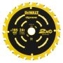 TRIMSAGBLAD DEWALT DT10624 EXTREME 165X20MM 24T